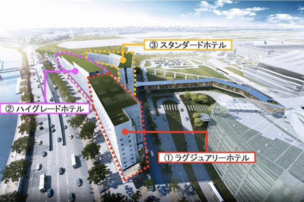 羽田空港に外資系ホテルなど3つのホテル、2020年開業へ　住友不動産ら選定