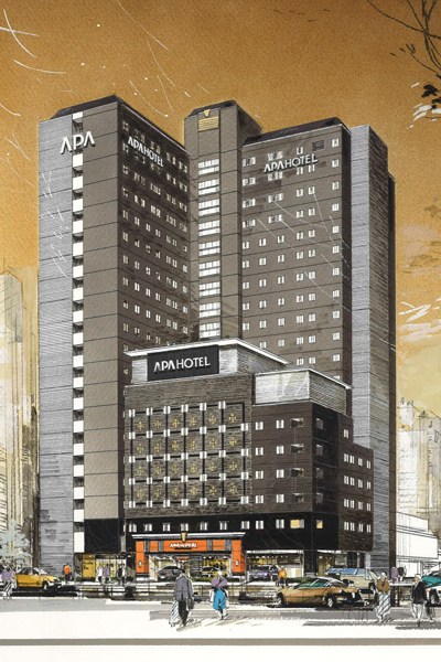 アパグループ、東京・西新宿に屋外プールやジム併設のリゾートホテル建設　2018年5月開業