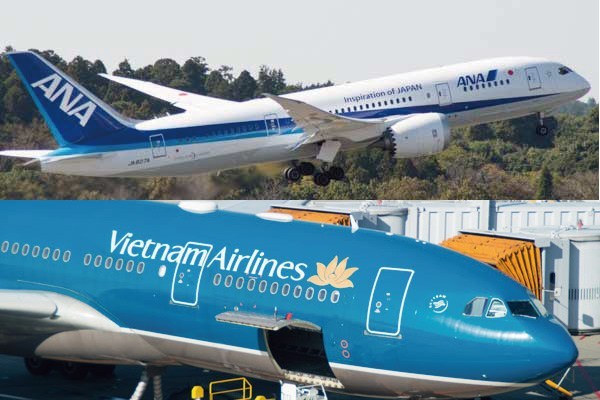 ANAとベトナム航空、10月30日よりコードシェア開始　マイレージ提携も
