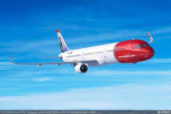 ノルウェー・エアシャトル、エアバスA321LRを選定　A320neoから切り替え