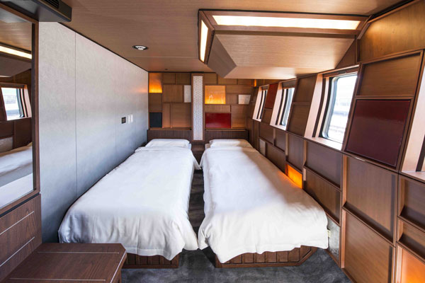 JR東日本のクルーズトレイン「TRAIN SUITE 四季島」、東京西川のオリジナル寝具採用
