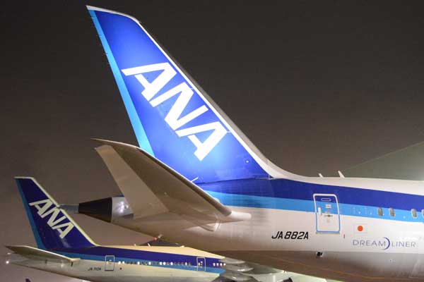 ANA、東京/成田〜ロサンゼルス線を増便　東京とロサンゼルス間が1日3便に