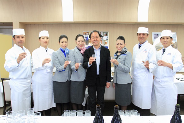 ANA、CAやシェフらによる日本酒選考会実施　上級クラスやラウンジで2018年から提供