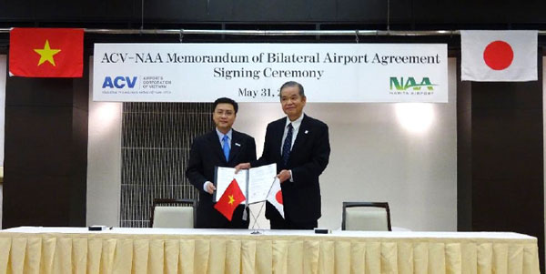 成田国際空港とベトナム空港会社、空港間協定を締結