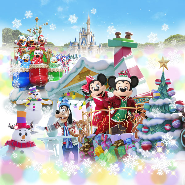 JAL、東京ディズニーランドの「クリスマス・ファンタジー」に協賛