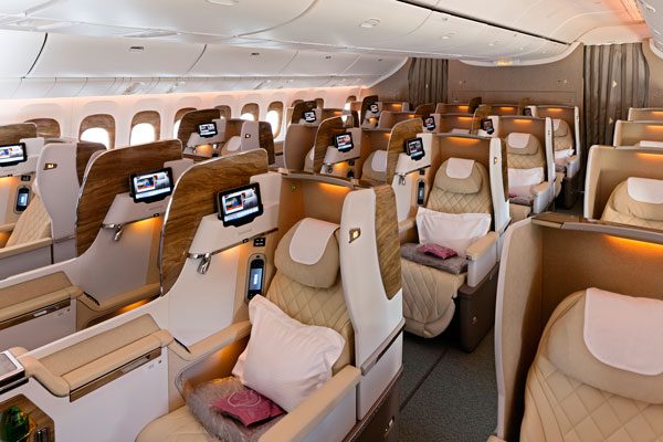 エミレーツ航空、新型ビジネスクラス装備のボーイング777-300ER型機を東京/羽田線投入