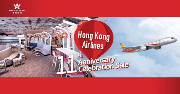 香港航空、11周年で記念セール　バンコクへ往復1万円台など