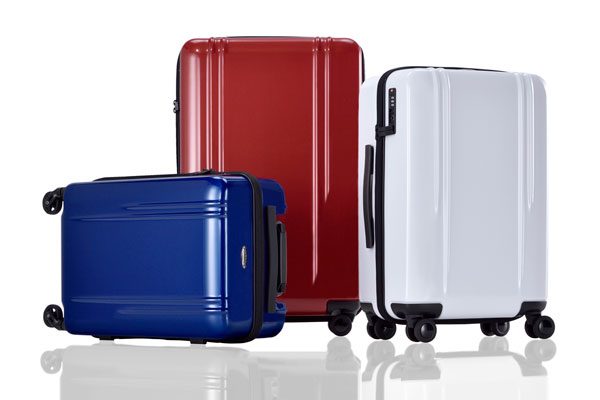 ゼロハリバートンのブランド最軽量スーツケースに新色　7色を展開