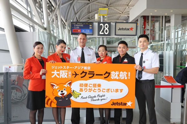 ジェットスター・アジア航空、大阪/関西〜クラーク線開設　初便はほぼ満席