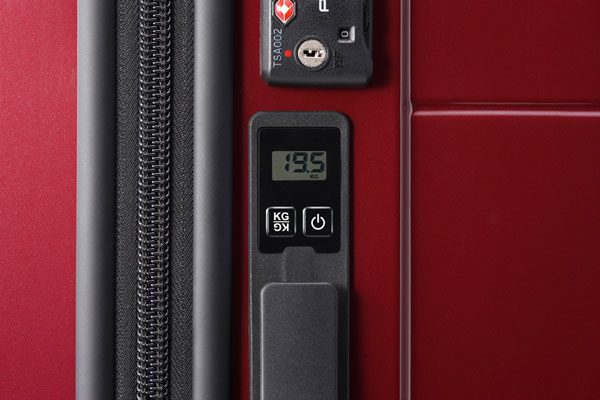エース、重量計測機能付きスーツケース発売　40キロまで計測可