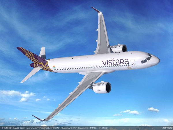ビスタラ、エアバスA320neoを13機追加導入　エアバスと基本合意
