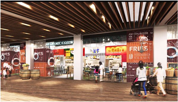 東京湾アクアライン・海ほたるPAに新フードコート　地元産食材などを使用した7店舗オープン
