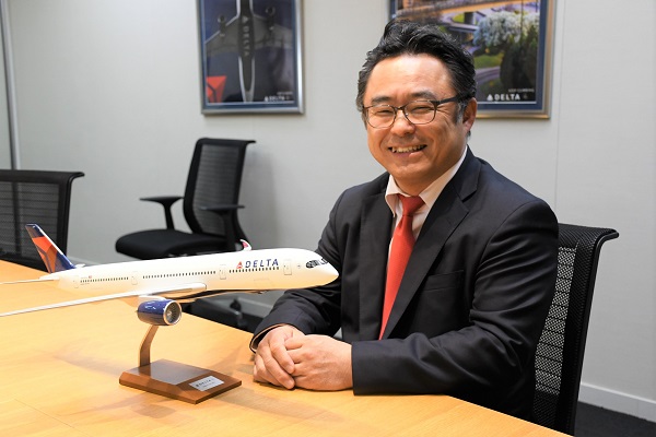 ニューヨーク線「また検討できる」　デルタ航空・森本日本支社長