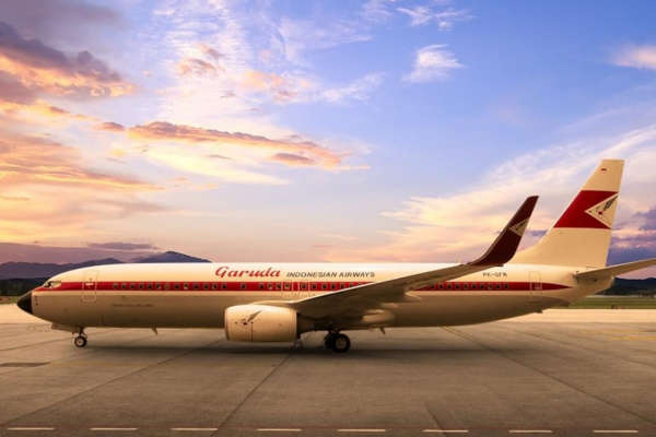ガルーダ・インドネシア航空、70周年で「ビンテージフライト」　大阪/関西線でも