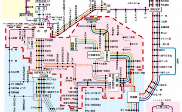 京都バス、3月16日からトラフィカ京カード使用可能に　均一区間も拡大