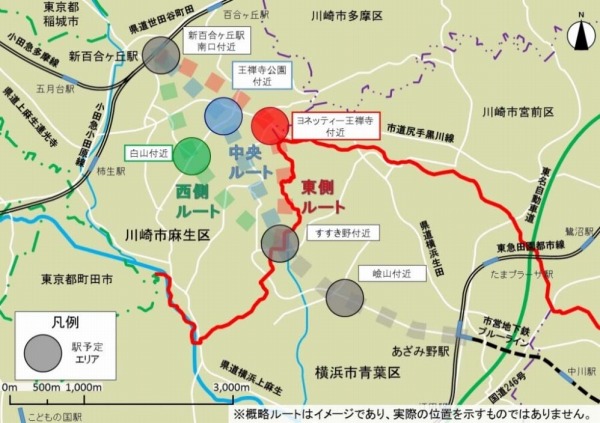 横浜市営地下鉄、あざみ野～新百合ヶ丘間を延伸へ　2030年度開業目指す