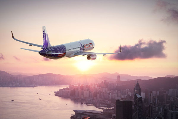 香港エクスプレス航空、香港発着の遊覧飛行を実施　11月に3日間