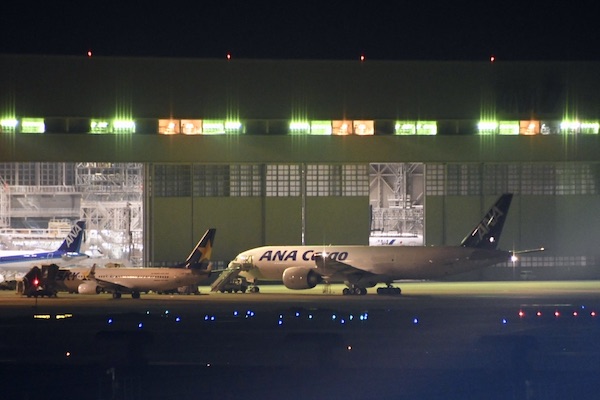 ANA Cargoのボーイング777F、羽田に到着　中国・北米線に投入へ