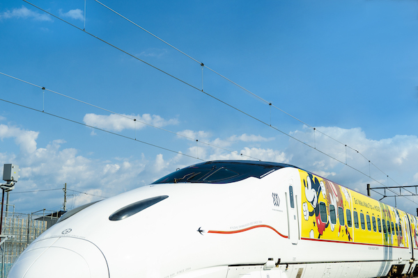 ミッキーマウスの新幹線、きょう17日から運行　博多〜鹿児島中央間で