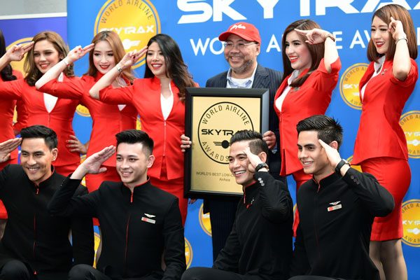 エアアジア、11年連続で「世界最優秀LCC」に　スカイトラックス発表