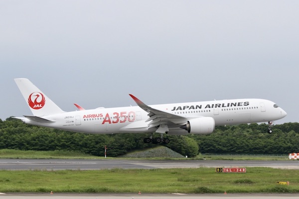 JAL、エアバスA350-900型機の訓練飛行スケジュール発表　定期便投入前ラストフライトは30日