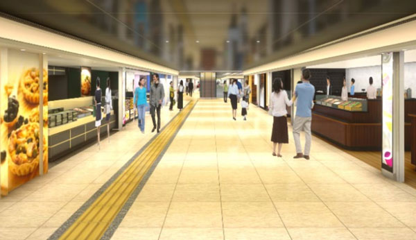 JR東日本、東京駅北通路に「グランスタ東京」を6月17日開業　新改札口や待合空間も整備