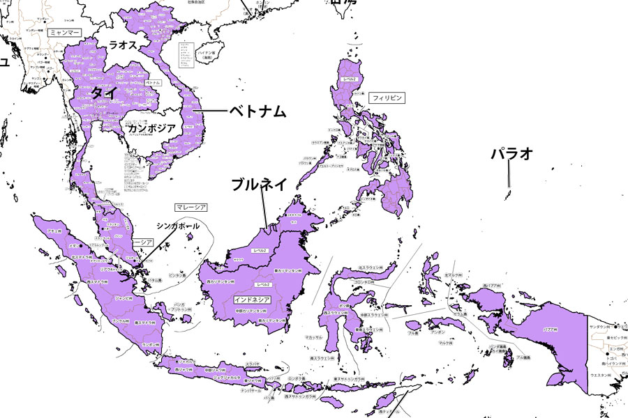 東南アジア7ヶ国に感染症危険情報　不要不急の渡航自粛勧告