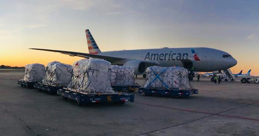 アメリカン航空、「大豆の種」でアメリカ史上最大の貨物を輸送