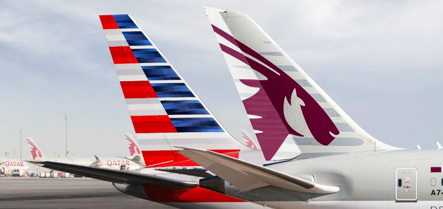 カタール航空、アメリカン航空とのコードシェアを開始　米国内線で