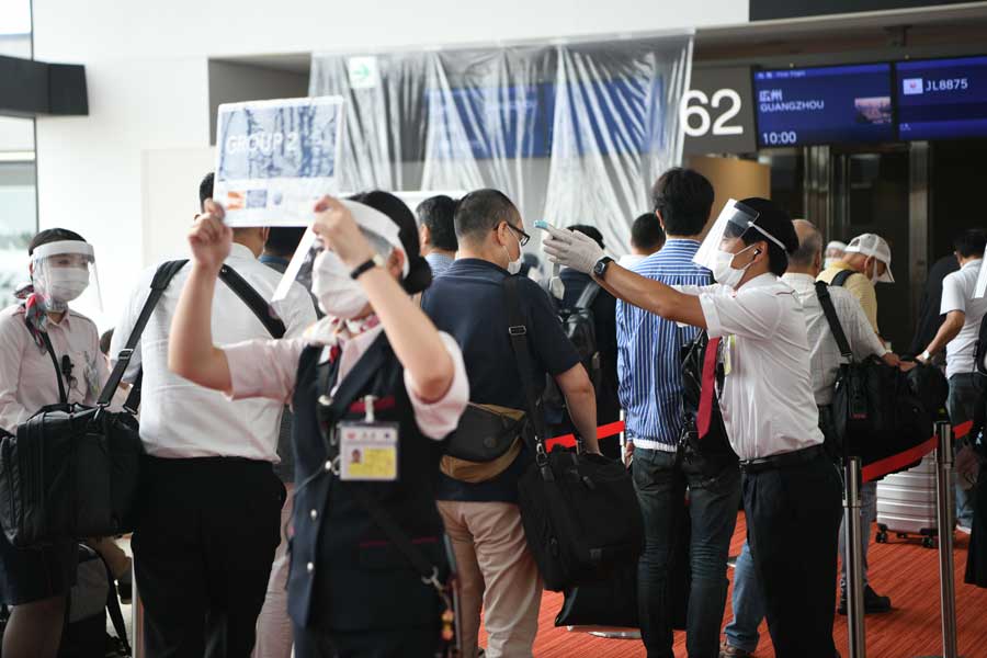 JAL、広州へチャーター便運航　駐在員など渡航、現地では14日間自宅隔離
