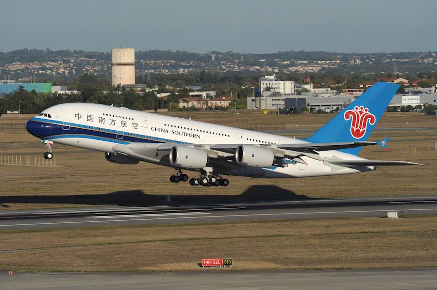中国南方航空、東京/成田〜広州線をA380型機で運航　9月2日から