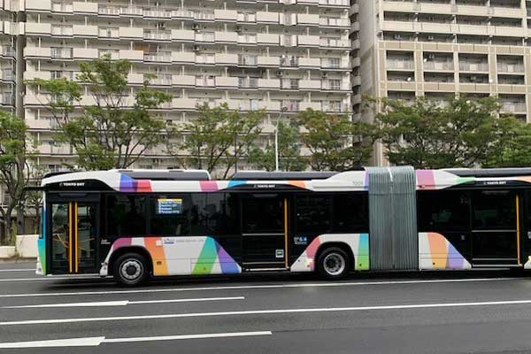 虎ノ門ヒルズ～新橋～晴海を結ぶ「東京BRT」、10月1日運行開始　