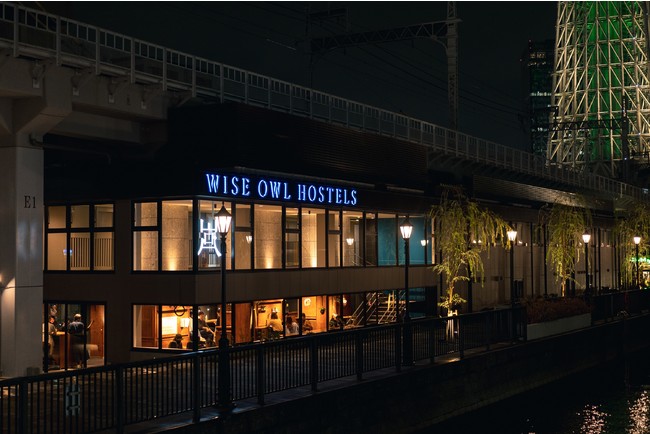 「WISE OWL HOSTELS RIVER TOKYO」、東京ミズマチ内に2021年1月9日オープン