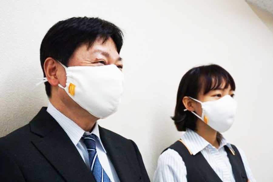 東京空港交通、オリジナルの洗えるマスク販売　バス内装業者が製造