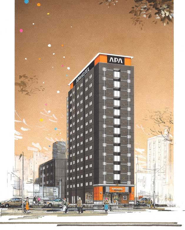 アパホテル〈静岡駅北〉、増築棟の建設に着工　22年5月開業へ