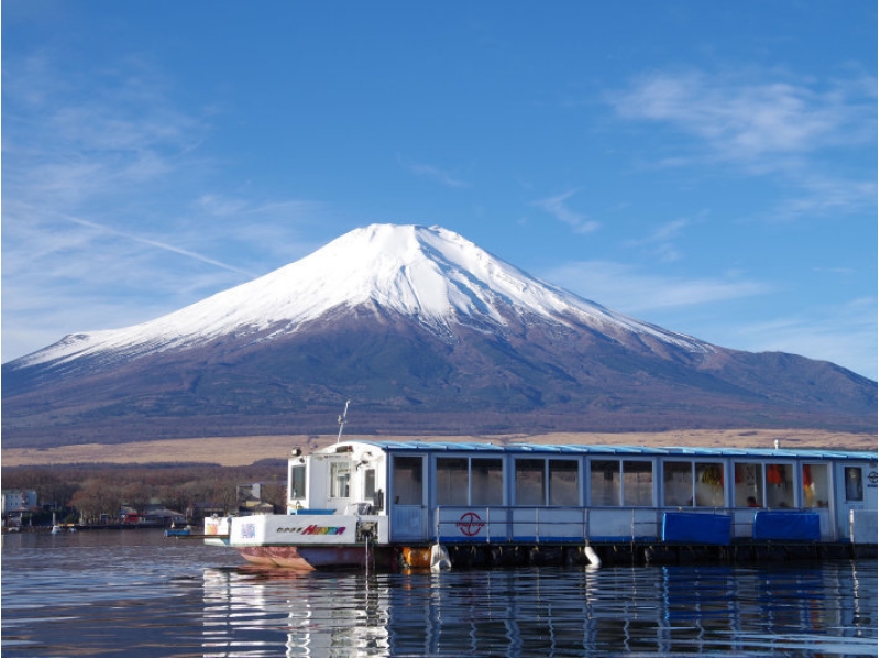 山中湖　ワカサギ釣り　ドーム船