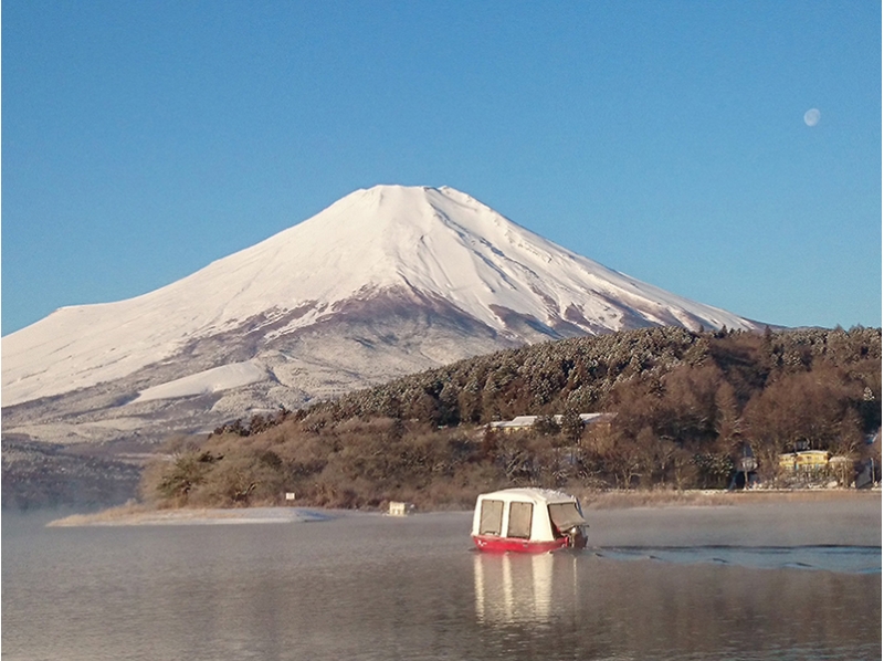 山中湖　ワカサギ釣り　ドーム船