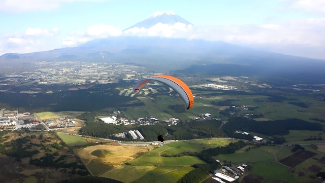 【体験レポート】富士山を見ながらパラグライダーin朝霧高原