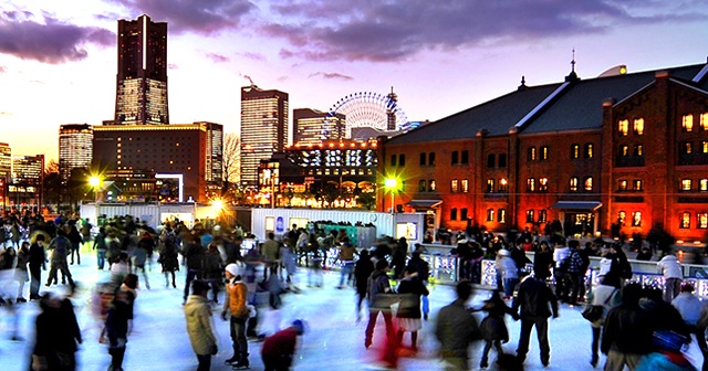Art Rink in 横浜赤レンガ倉庫