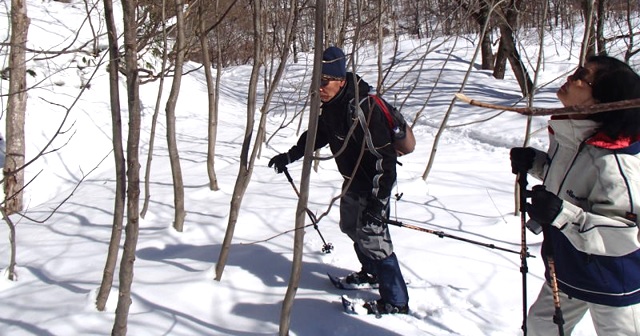 スノーシュー（snowshoeing）