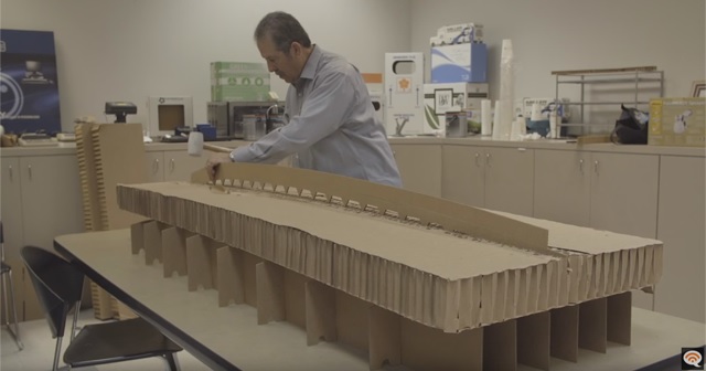 Cardboard Surfboard