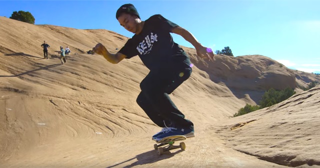 Skateboarding on Mars!