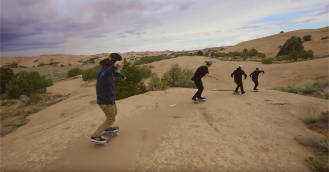 Skateboarding on Mars!