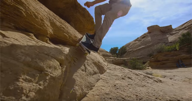 Skateboarding on Mars!