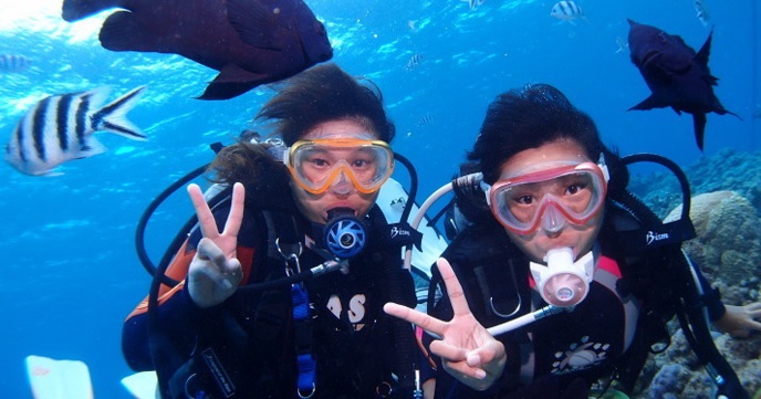【体験ダイビング】初めて潜るならやっぱ沖縄っしょ！！