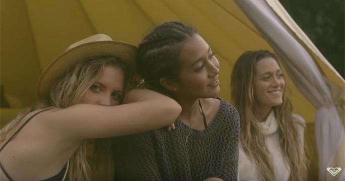 ROXYの2016年リリースビデオ『The 3 Amigos – ROXYxSummersite』が美しい。