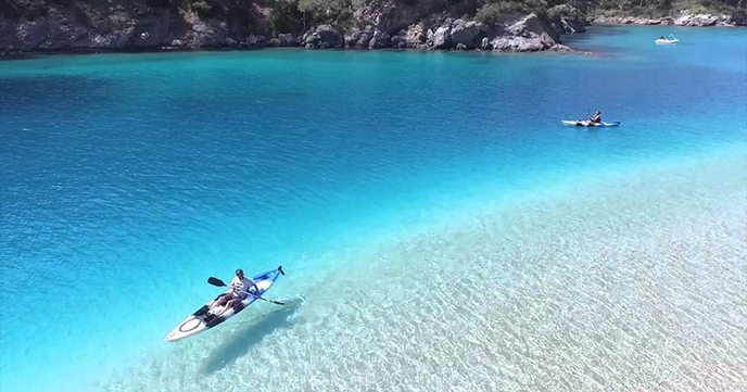 トルコはフェトヒイェの海