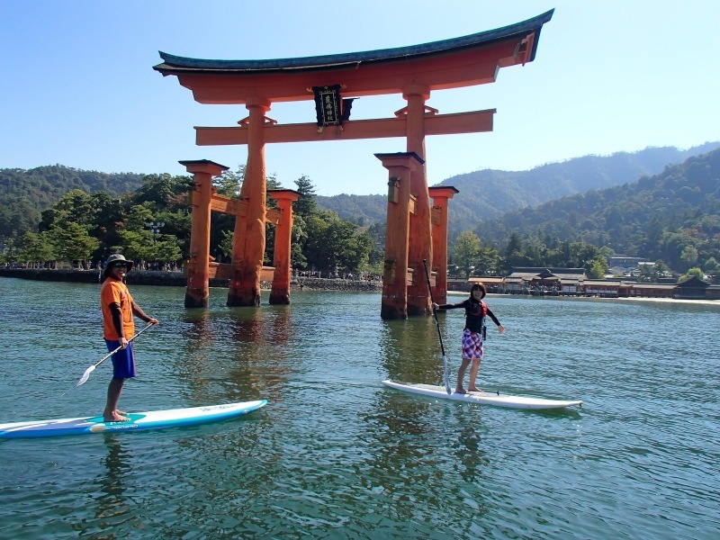 宮島 SUP体験