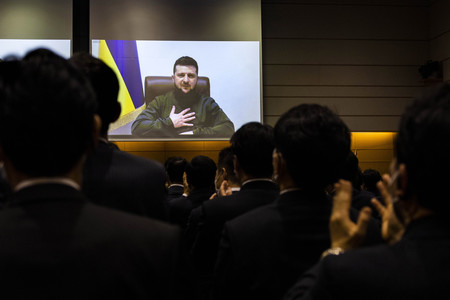 ウクライナ大統領、演説断られる＝南米４カ国の首脳会議