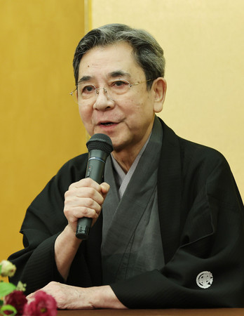 「身が引き締まる思い」＝歌舞伎俳優の中村梅玉さん―人間国宝